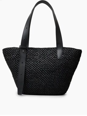 Lié Studio Bianca Raffia Bag
